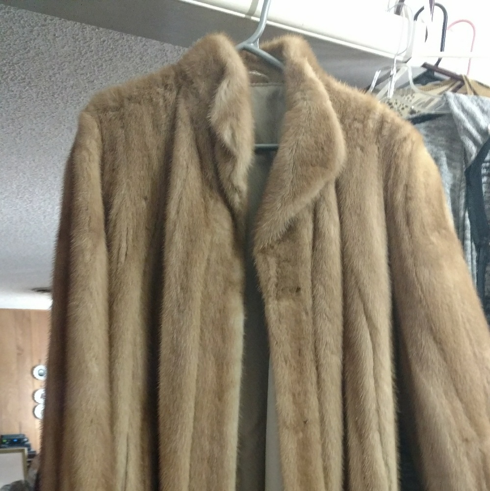 A fur coat